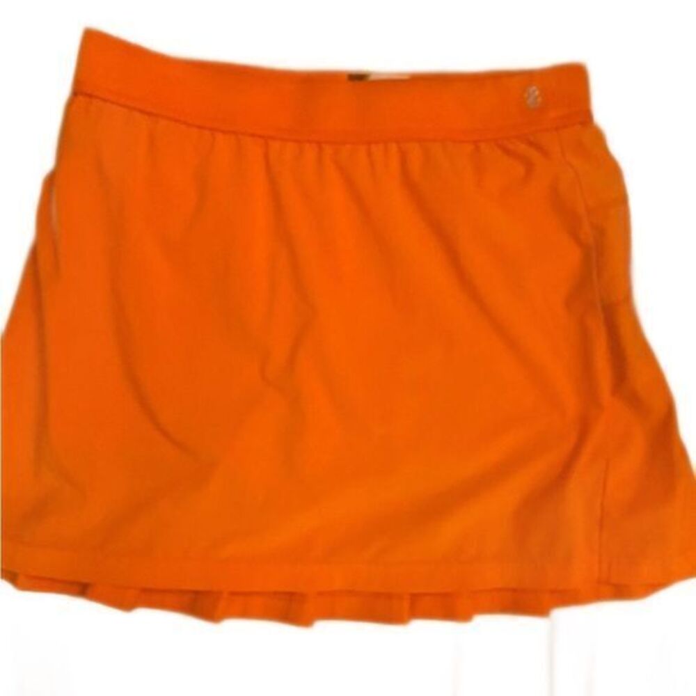 Izod Golf Skort- S orange. , polyester spandex